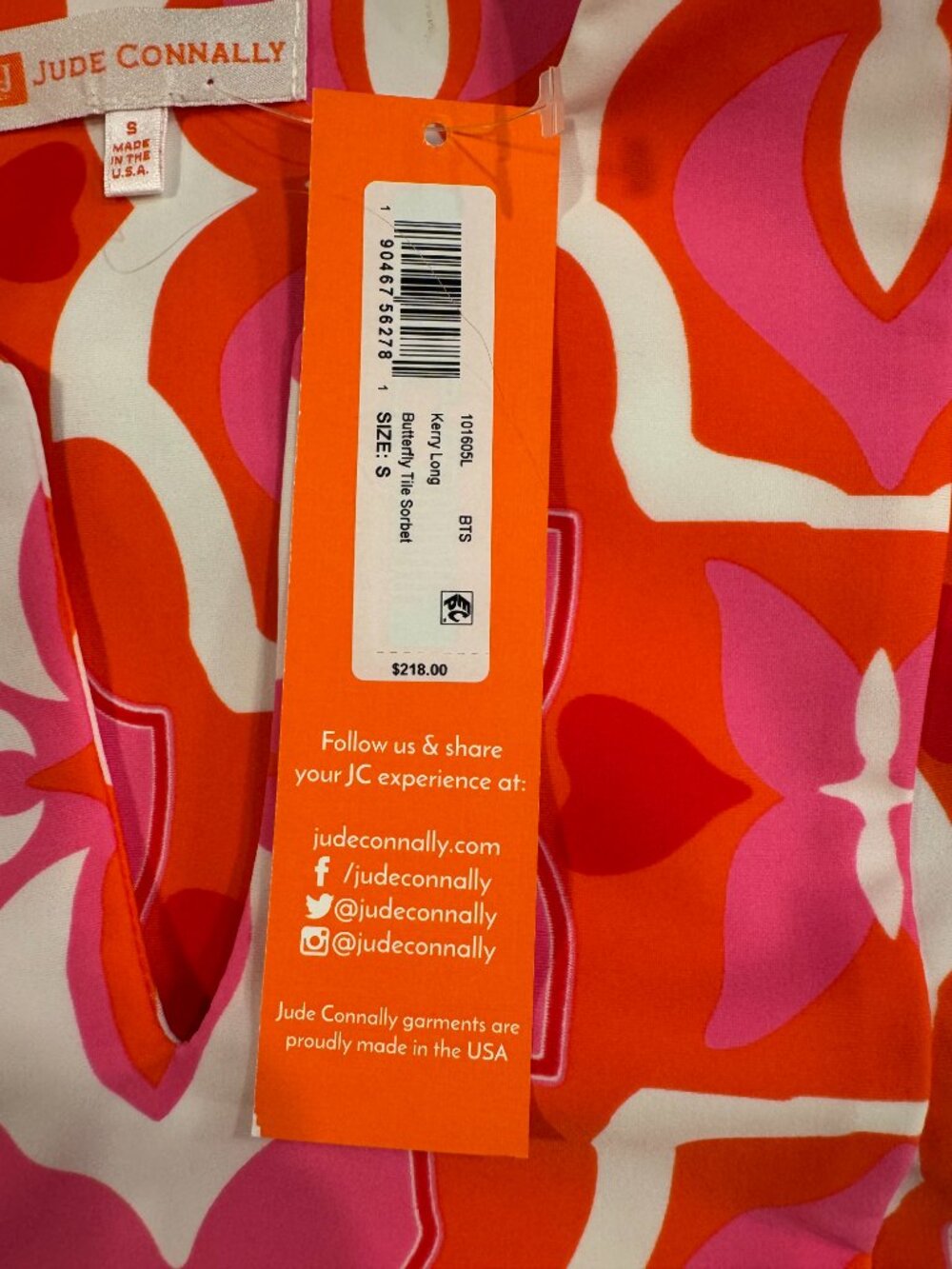 Jude Connally Kerry Flutter Sleeve Dress NWT Small - Picture 11 of 11